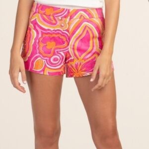 Trina Turk Corbin 2 Limited 25th Anniversay Jaquard Vibrant Printed Shorts S 6